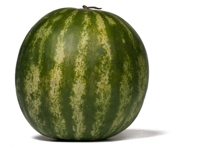 Watermelon isolated on white backgroundの写真素材