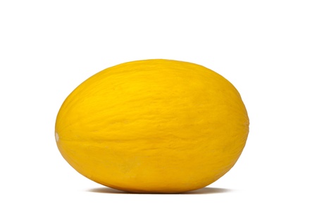freshly melon on white backgroundの写真素材