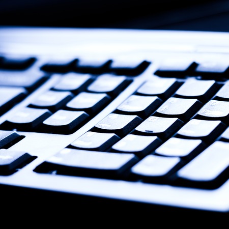 Keyboard closeup viewの写真素材