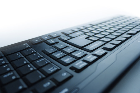 computer keyboard. Technology and internet concept background.