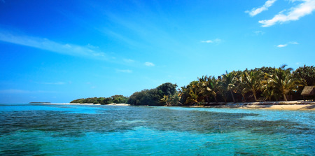 Tropical sea water in Maldives