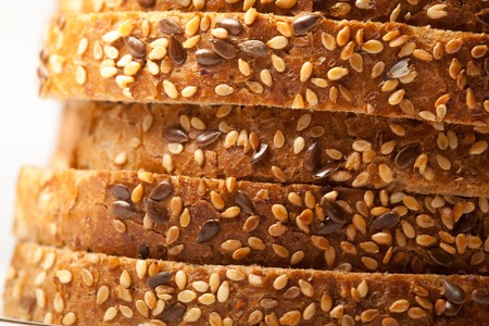fresh tasty sliced raisin bread. stuido shotの写真素材