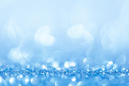 blue defocused lights background.