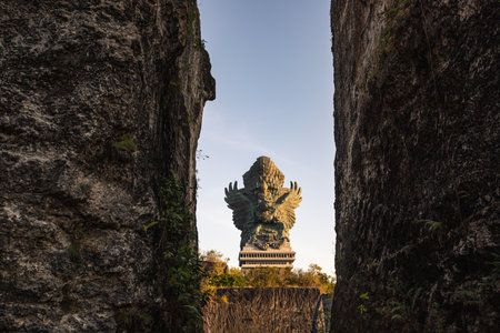 Garuda Vishnu Kencana Statue on Bali, Indonesia. High quality photoの写真素材