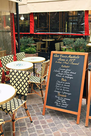 Paris cafeのeditorial素材