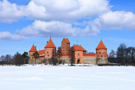Trakai Island Castle ,Lithuaniaのeditorial素材