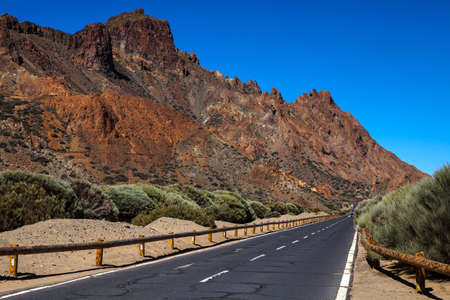 Road in Tenerife, Canary Islands, Spain の写真素材