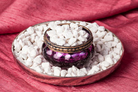 Greek Ortodox church incense in Athonite style. In the tradition of Mt. Athos (The Holy Mountain), it begins with pure frankincense tears, added fragrance and aromatic wood resins.の写真素材