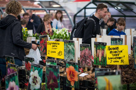 Leipzig,Germany-February 19, 2020 Haus-Garten-Freizeit is an exhibition displaying the latest trends of home, garden and leisure products. It took place in Leipzig, February 19.のeditorial素材