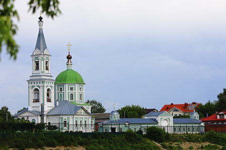 Catherine Orthodox convent. City Tver Russiaの写真素材