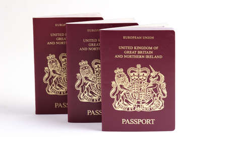  uk british passportの写真素材