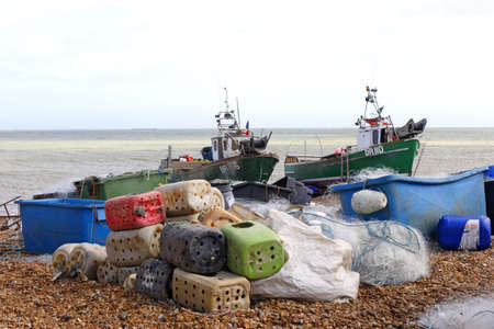 uk fishing boatの写真素材