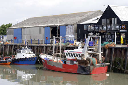 uk fishing boatの写真素材