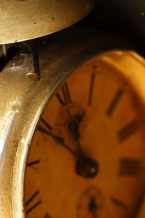 old broken clockの写真素材