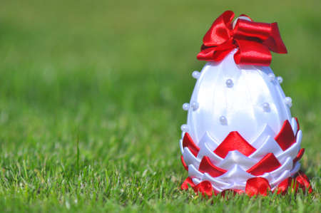 Easter egg decorationの写真素材