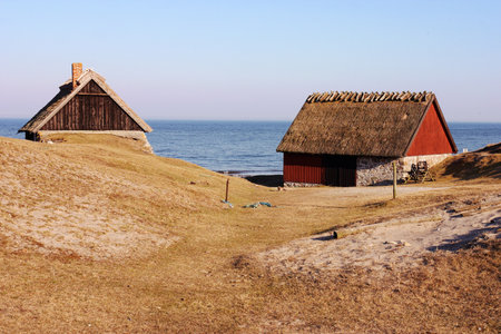 Elderly fishermanのeditorial素材