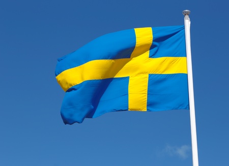 Swedish flagの素材