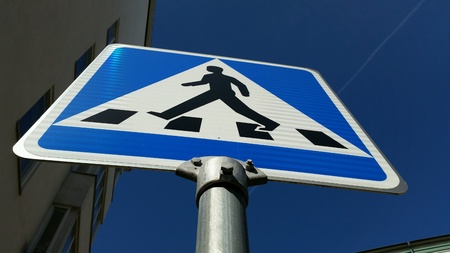 Pedestrian crossing signの素材