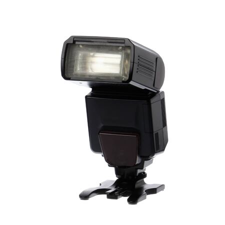 Camera accessorie flash unit isolated on white.の写真素材