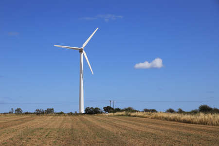 Wind turbine environment friendly production of electric energy.の写真素材