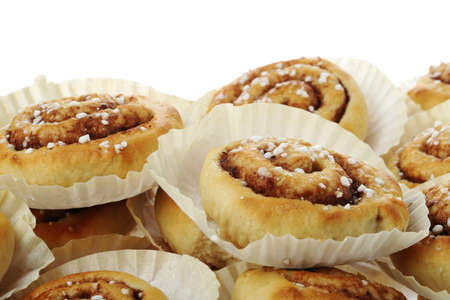 Traditional cinnamon rollsの写真素材