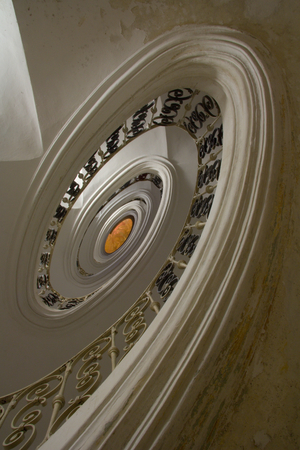 spiral staircaseのeditorial素材