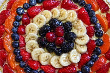 fruit cake handmade by a master pastry chef