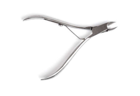 Manicure tool isolated on white の写真素材