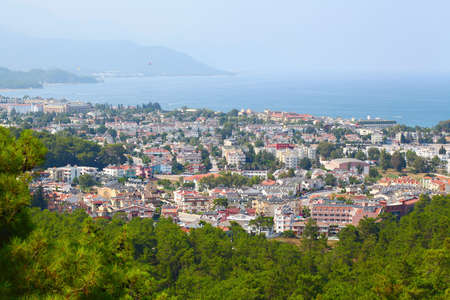 Panoramic view of Kemer, Turkeyの写真素材