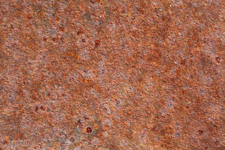 Rusty metal textured background closeup