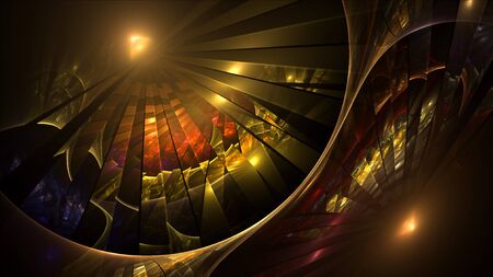 Abstract fractal designの写真素材
