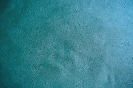 The texture of the material is green genuine leather as a background image for the design.の写真素材