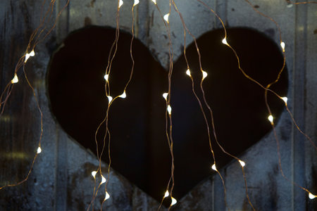 New Year and Christmas decoration at home. Close-up of decorative elements.の写真素材