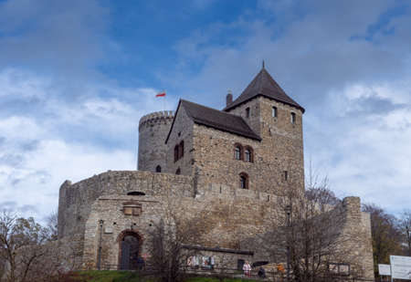 BÄdzin Poland 03 November 2019 Castle in Bedzin and Landscape from the castle. Coolのeditorial素材