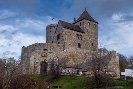BÄdzin Poland 03 November 2019 Castle in Bedzin and Landscape from the castle. Coolのeditorial素材