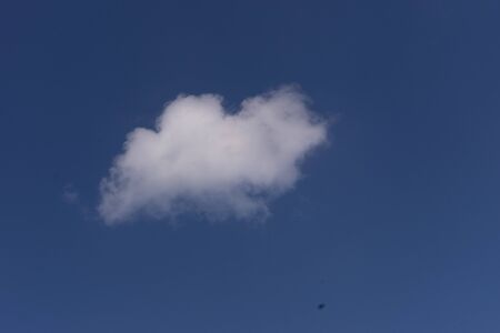 background of blue sky and white clouds. Skyの写真素材