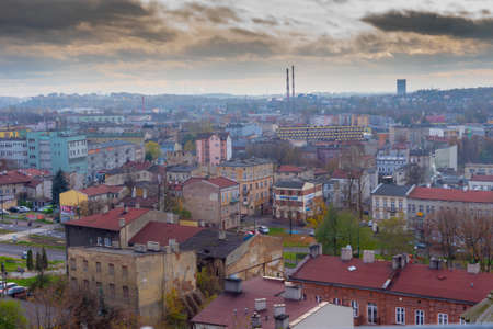 BÄdzin Poland 03 November 2019 Castle in Bedzin and Landscape from the castle. Coolのeditorial素材