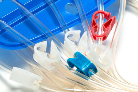 peritoneal dialysis system for a home dialysisの写真素材