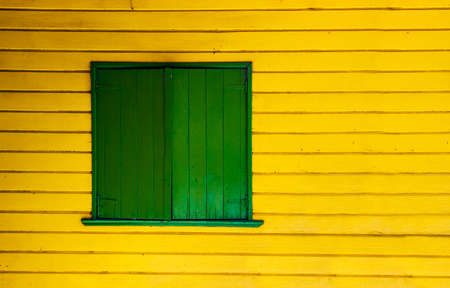 Colorful neighborhood La Boca Buenos Aires Argentineの写真素材