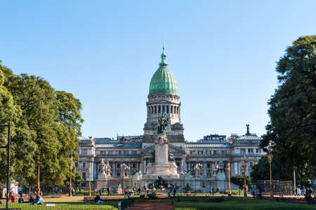 Congreso de la Nacion Argentina in Buenos Aires Argentinaのeditorial素材