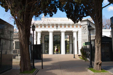 Historic cemetery Recoleta, Buenos Aires Argentineのeditorial素材