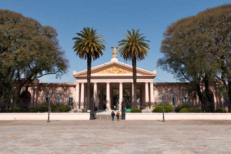 The entrance of the cemetery Chacarita, Buenos Aires Argentinienのeditorial素材