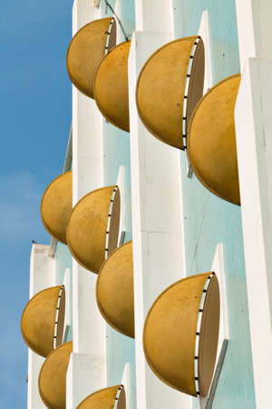 Architecture detail from the Hospital Naval of Buenos Aires Argentinienのeditorial素材