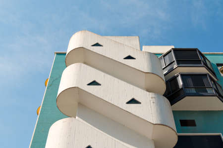 Architecture detail from the Hospital Naval of Buenos Aires Argentinienのeditorial素材