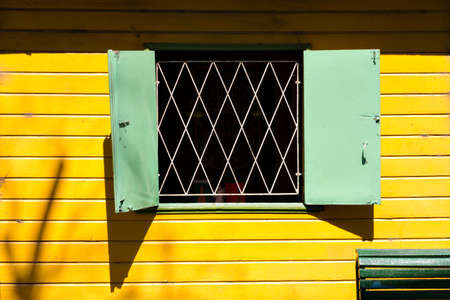 Colorful neighborhood La Boca, Buenos Aires Argentineの写真素材