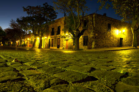 Colonia del Sacramento is on the Ro de la Plata in Uruguay, is the oldest city of Uruguayのeditorial素材
