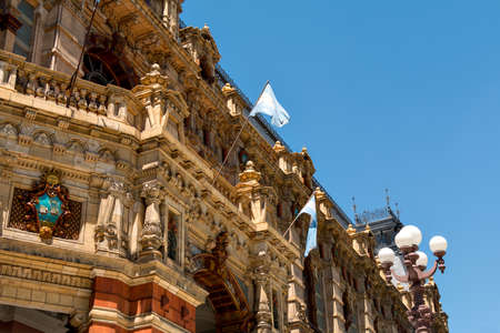 The historic Water Company Palace (Palacio de Aguas Corrientes), Buenos Aires Argentineのeditorial素材