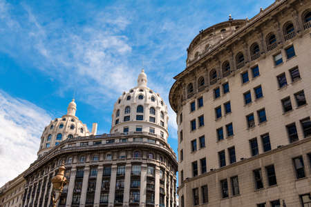 Cupola in the district San NicolÃ¡s, Buenos Aires Argentineのeditorial素材