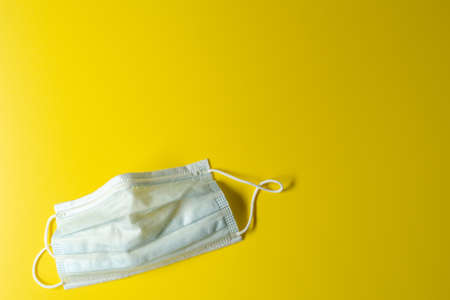 Medical surgical mask for virus protection; COVID-19, Grippeの写真素材