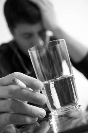 Drinking Problemの写真素材